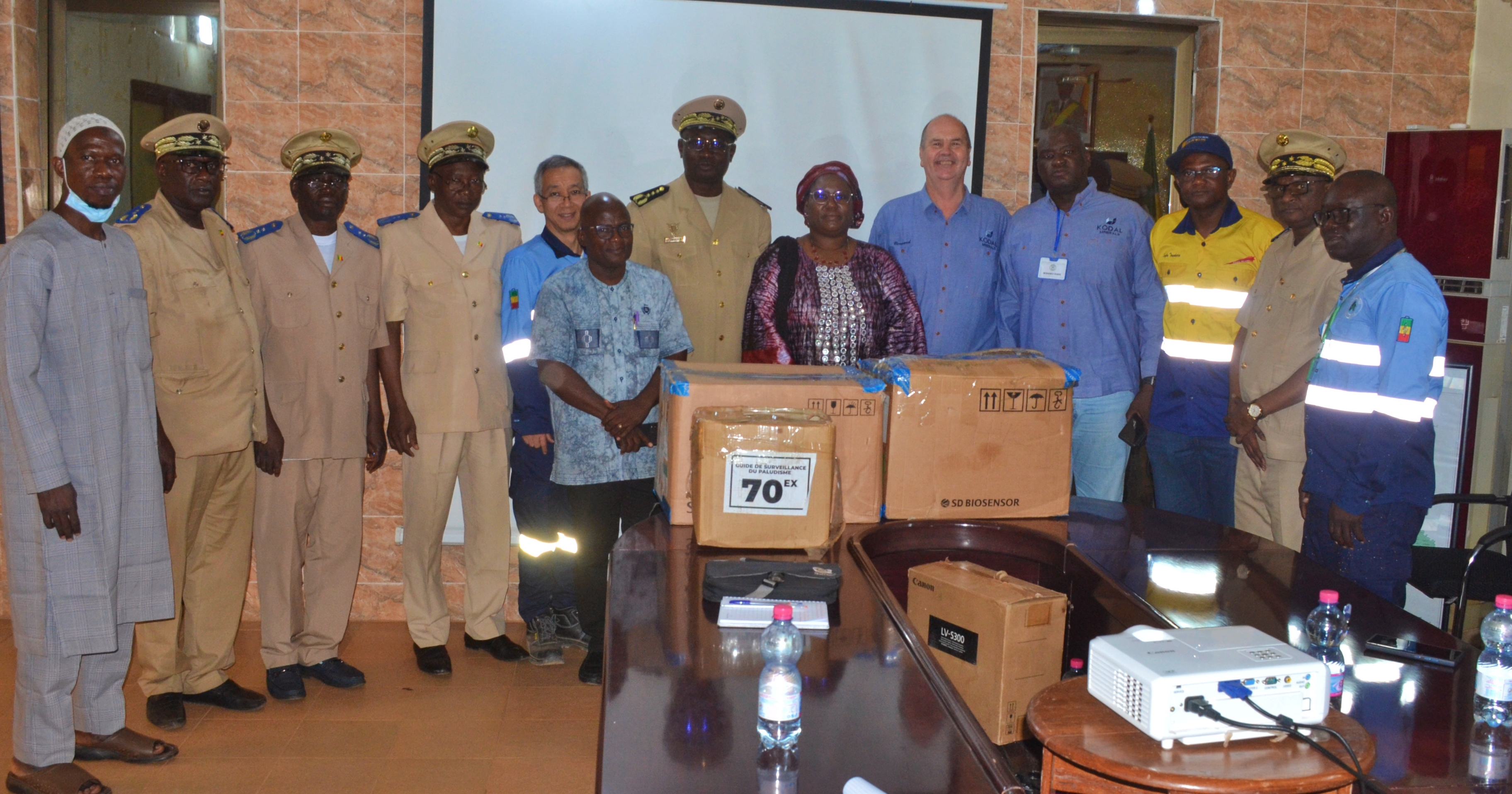 马里锂矿项目团结复星基金会向外地社区捐赠抗疟疾药物