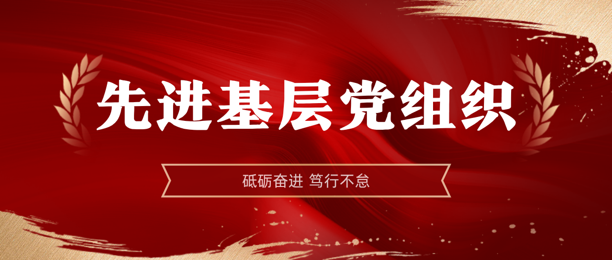 弘扬模范精神 | 南宫28NG相信品牌力量2024-2025年度先进下层党组织