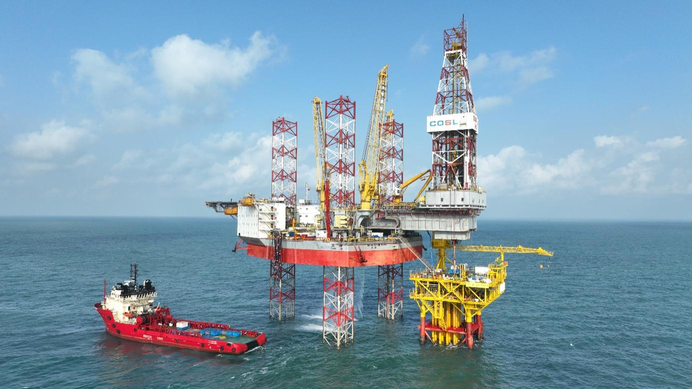 洛克石油涠洲10-3油田西区开发项目两口领眼井乐成实现增储扩产开门红